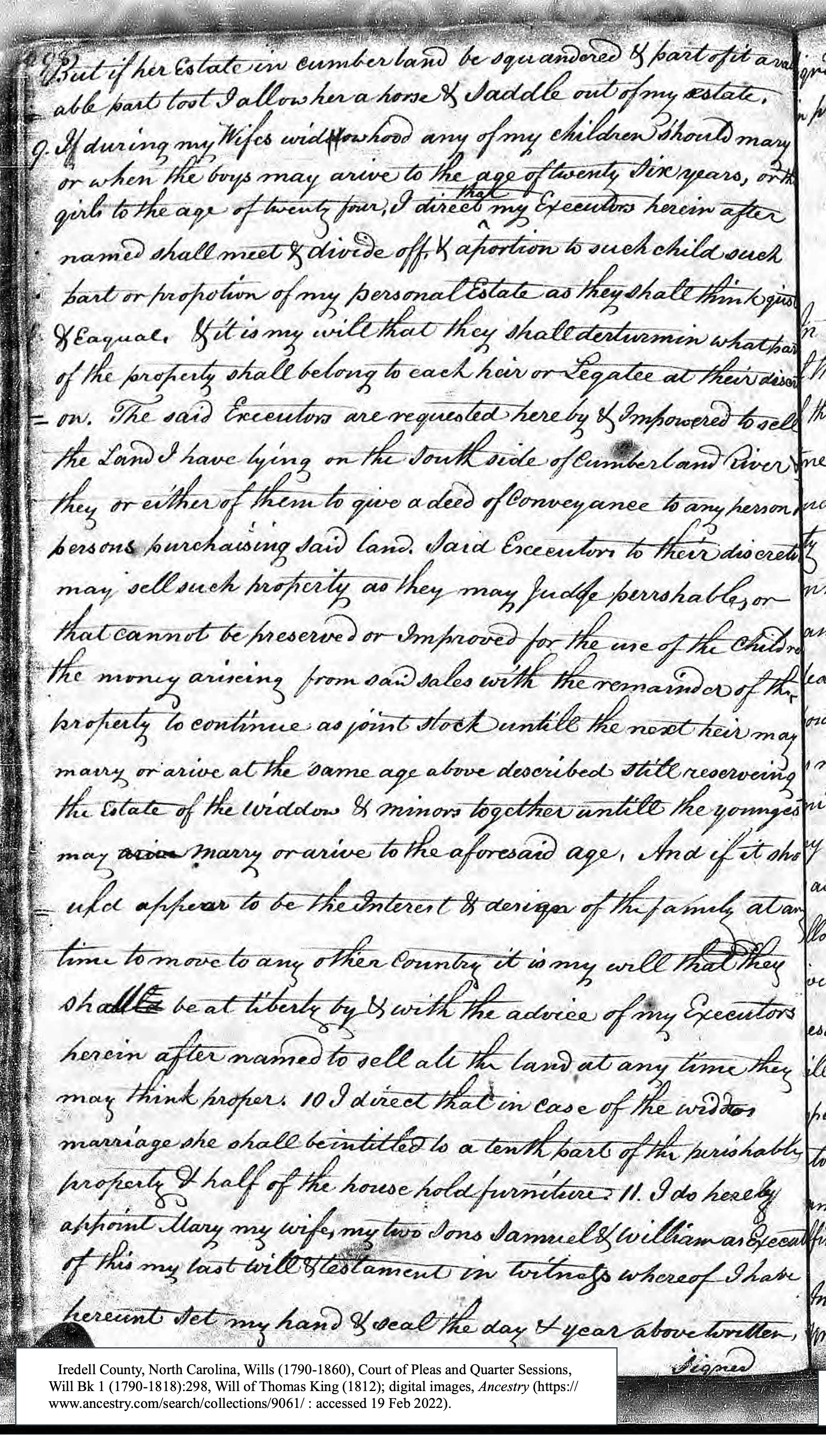 1812 LWT NC Iredell Co Thomas King p298.jpg